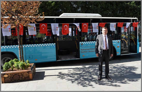 Kahramanmara Bykehir Belediyesi Ulam Hizmetleri Dairesi Bakanl bnyesinde 6 adet otobs daha hizmete girdi.